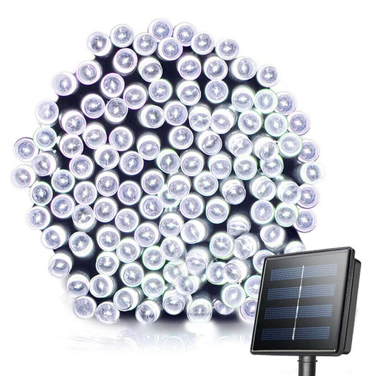 1800 LED Solar String Lights Outdoor Garden Party Patio Fairy Wedding Christmas