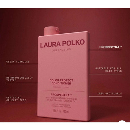 2PC Laura Polko ProSpectra Color Protect Conditioner JOJOBA Oil + Wheat Protein
