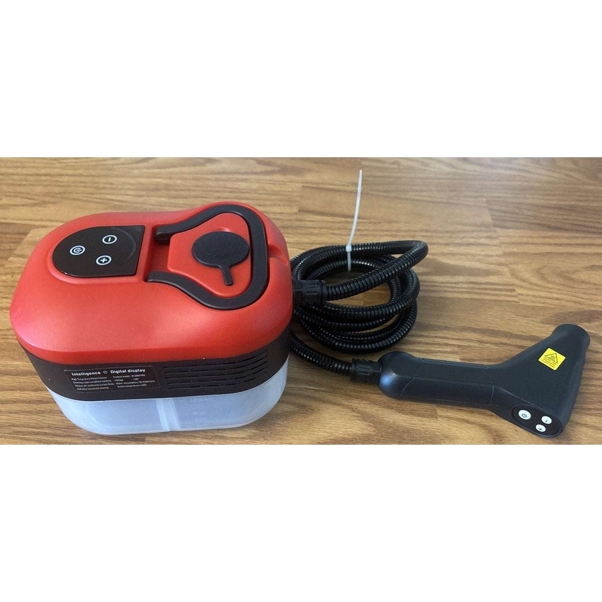 2500W High Temp/Pressure Steam Cleaner, 6 Adjustable Levels, 15s Heat-Up, 1.2L