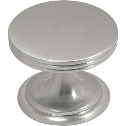 10Pk Hickory Hardware P2142-SN 1-3/8" Cabinet Knob Satin Nickel American Diner