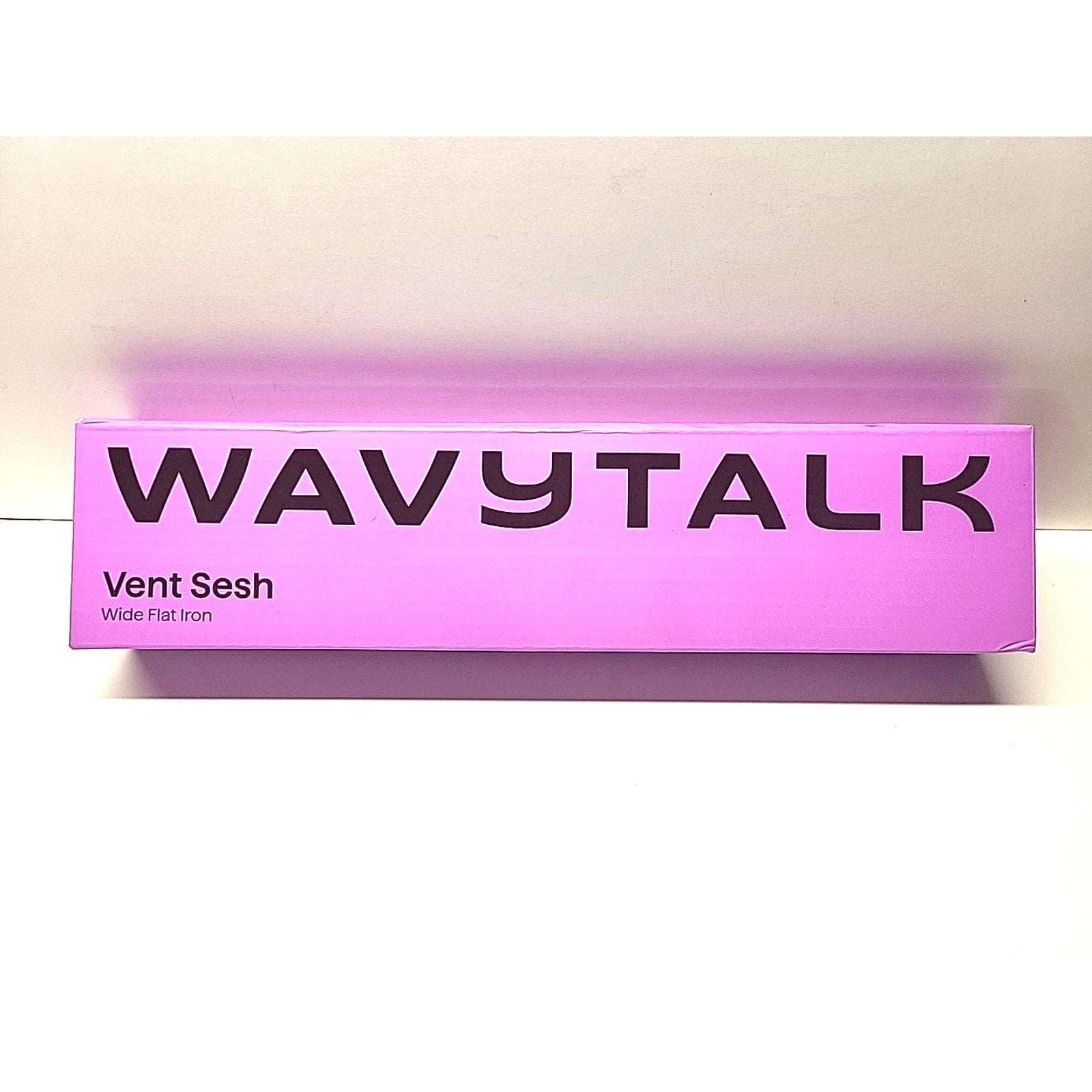 Wavytalk Vent Sesh 1.75" Wide Flat Iron Straightener (9 Temp) - K-139 PINK - NEW