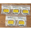5x StarTech Cat6 Ethernet Network Patch Cable 6ft White RJ45 Snagless N6PATCH6WH