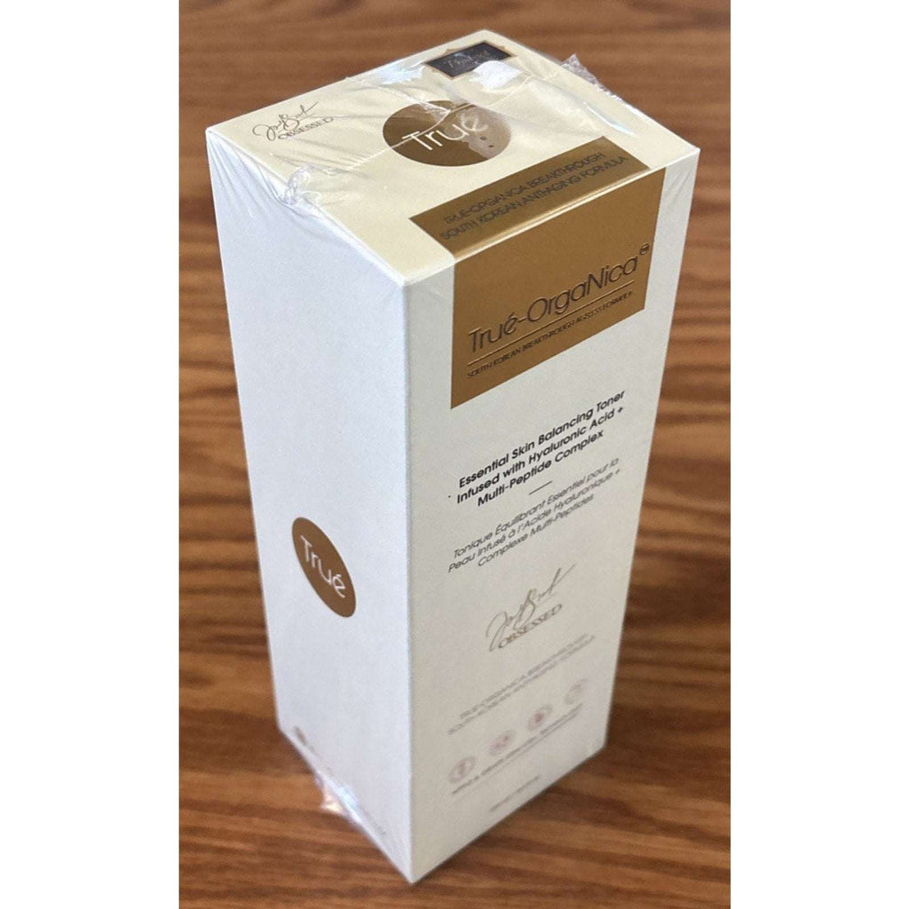 True-OrgaNica Anti-Aging Balancing Toner Hyaluronic Acid +Multi-Peptide Complex