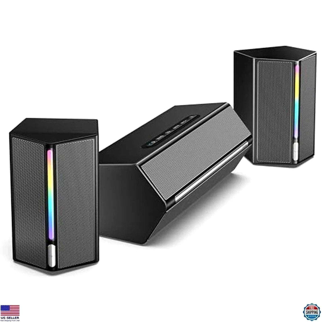 FIFINE AmpliGame A22 RGB Speaker System with Subwoofer - Gaming Sound Control