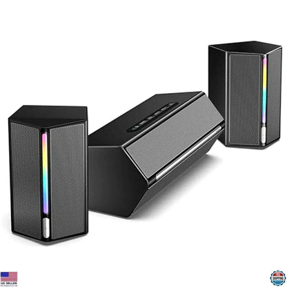 FIFINE AmpliGame A22 RGB Speaker System with Subwoofer - Gaming Sound Control
