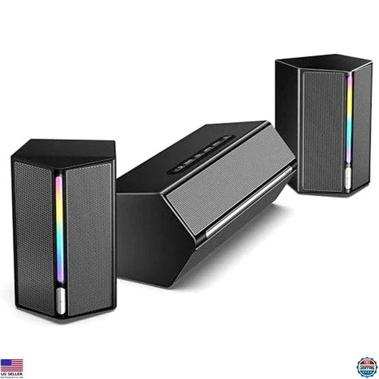 FIFINE AmpliGame A22 RGB Speaker System with Subwoofer - Gaming Sound Control