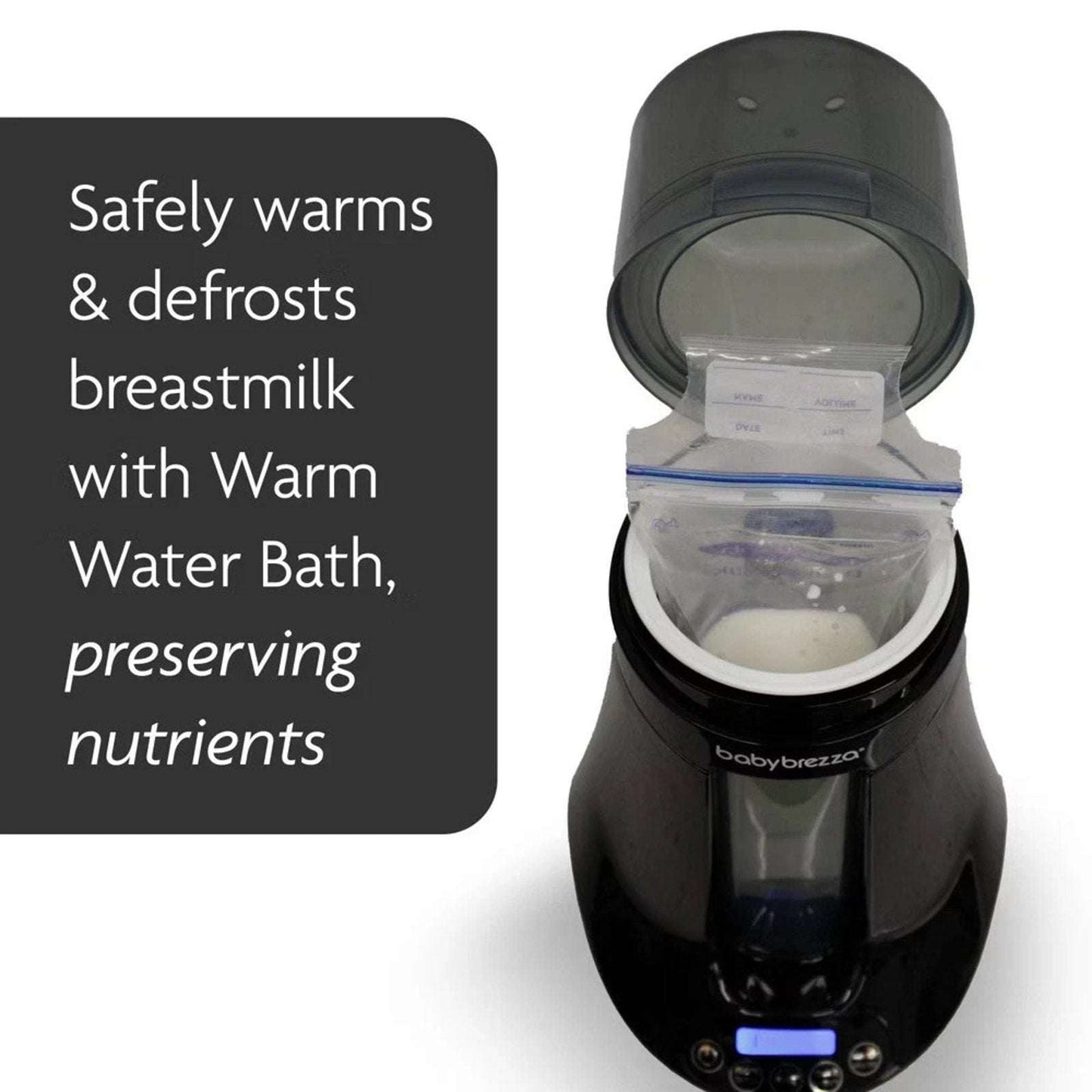 Baby Brezza Bottle/Formula & Breast Milk Warmer Electric Fast & Precise w Memory
