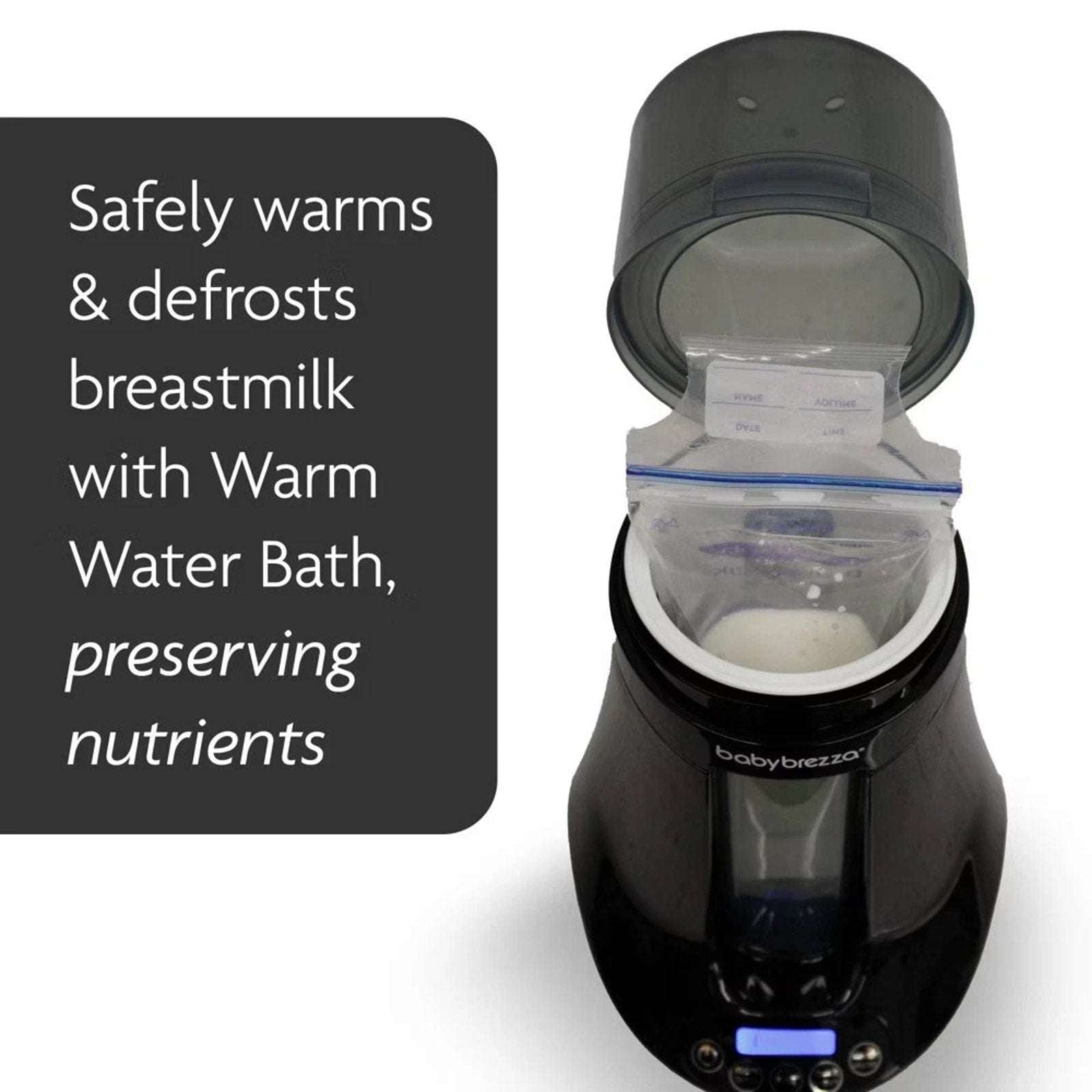 Baby Brezza Bottle/Formula & Breast Milk Warmer Electric Fast & Precise w Memory