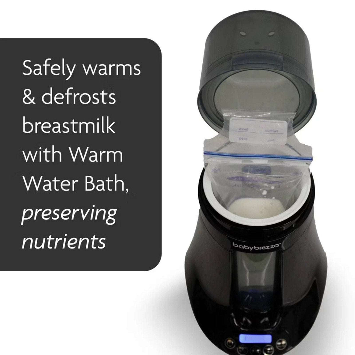 Baby Brezza Bottle/Formula & Breast Milk Warmer Electric Fast & Precise w Memory