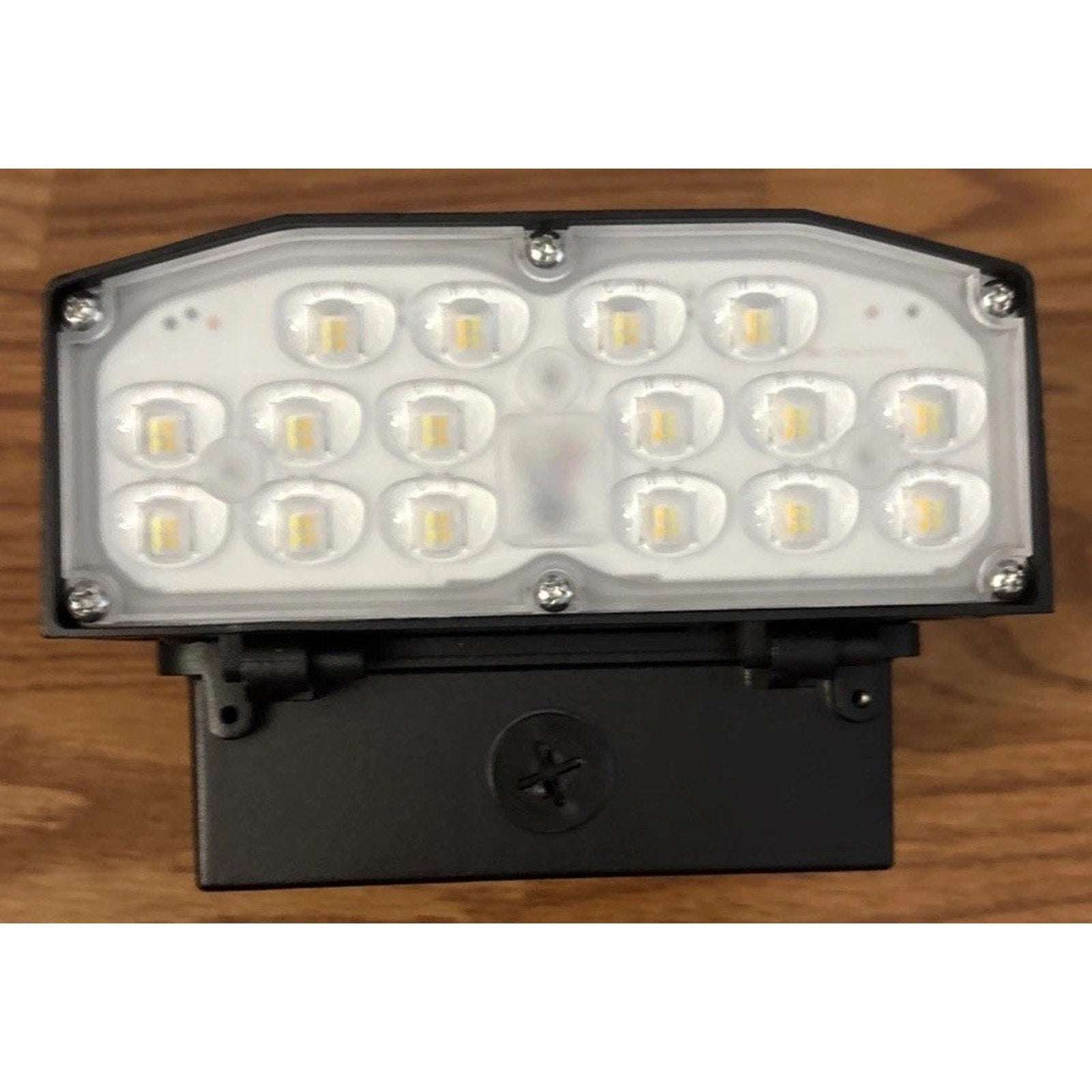 Garrini 30W Dusk to Dawn LED Wall Pack Security Light w/ Adjustable CCT & Power