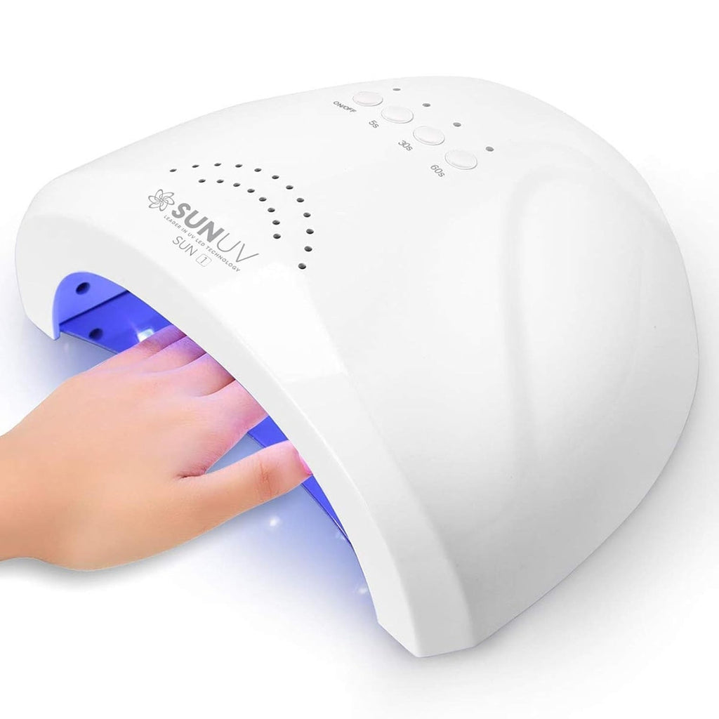 SUNUV SUN1 Hybrid UV + LED Lightbeads Nail Lamp for All Gel Polish & Extensions