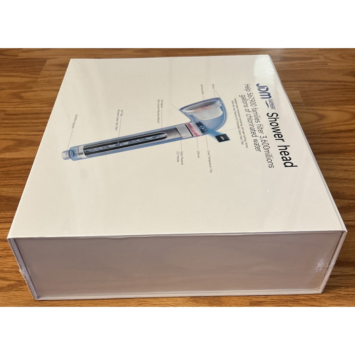 JDM Smart Water Aromatherapy Skincare Filtered Shower Head Showerhead New/Sealed