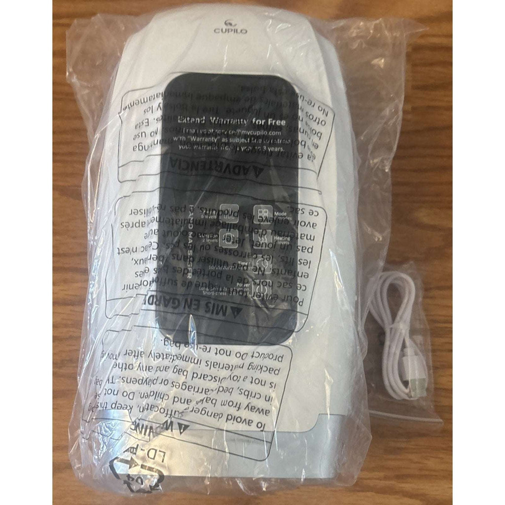 Hand Massager w/ Heat & Compression 6 Level Compression 6 Mode w/ Pressure Point