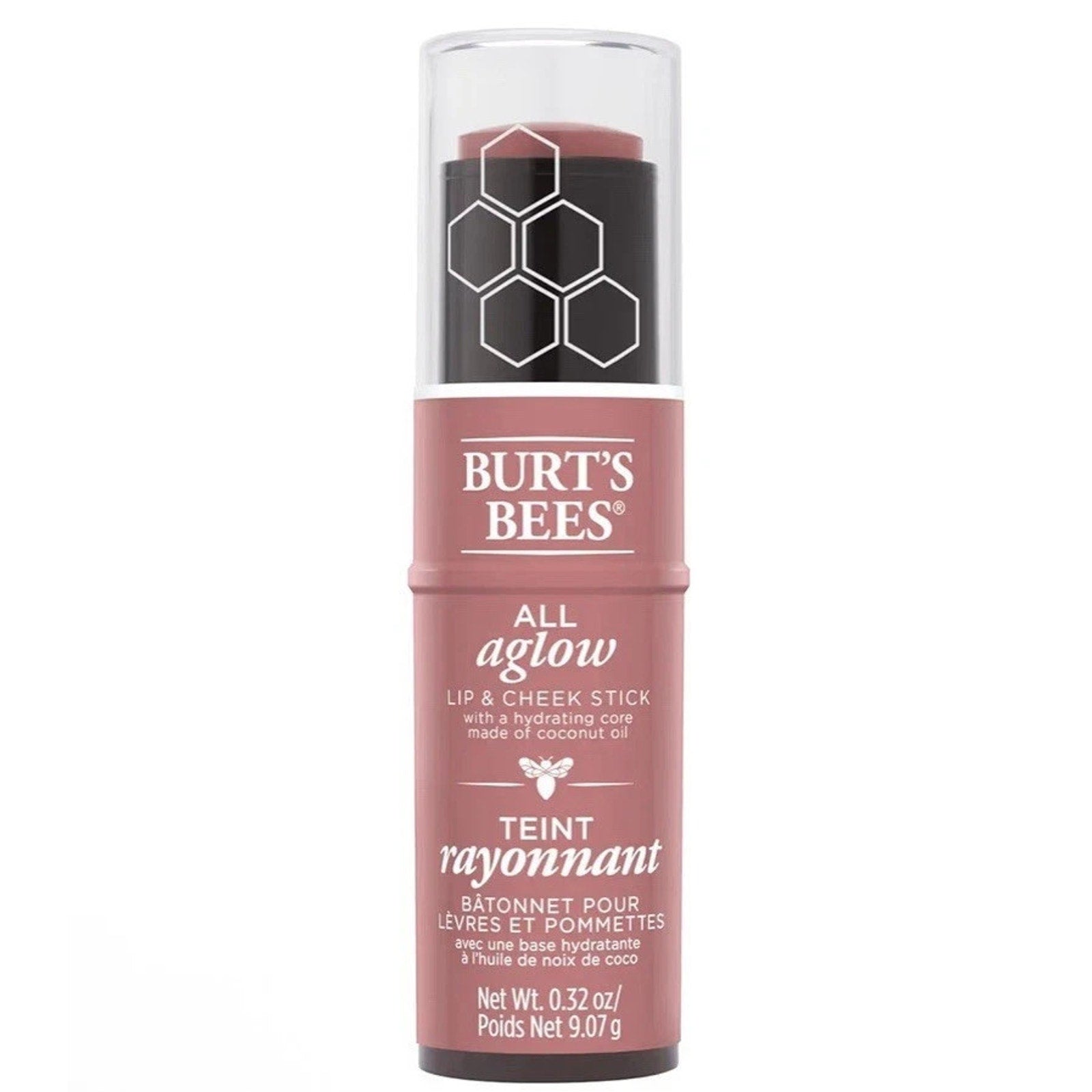 Burt's Bees All Aglow Lip & Cheek Stick # 1250 Suez Sands .32 Oz New/Sealed