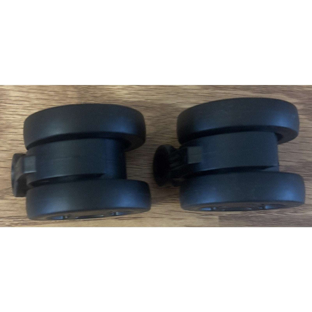 Wheels for Rimowa Trunk, 2 Pack Replacement Kit for Luggage(50mm-Black-Sector)