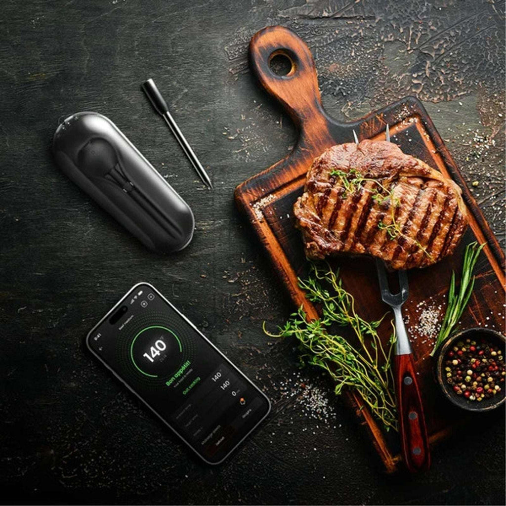 Mastrad Meat It Smart Wireless Bluetooth Meat Dual Probe BBQ Oven Grill Smoker