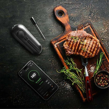Mastrad Meat It Smart Wireless Bluetooth Meat Dual Probe BBQ Oven Grill Smoker