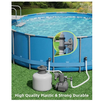 Pool Plunger Valve & Pipe Holder Set Replacement for Above Ground Pools (2 Each)