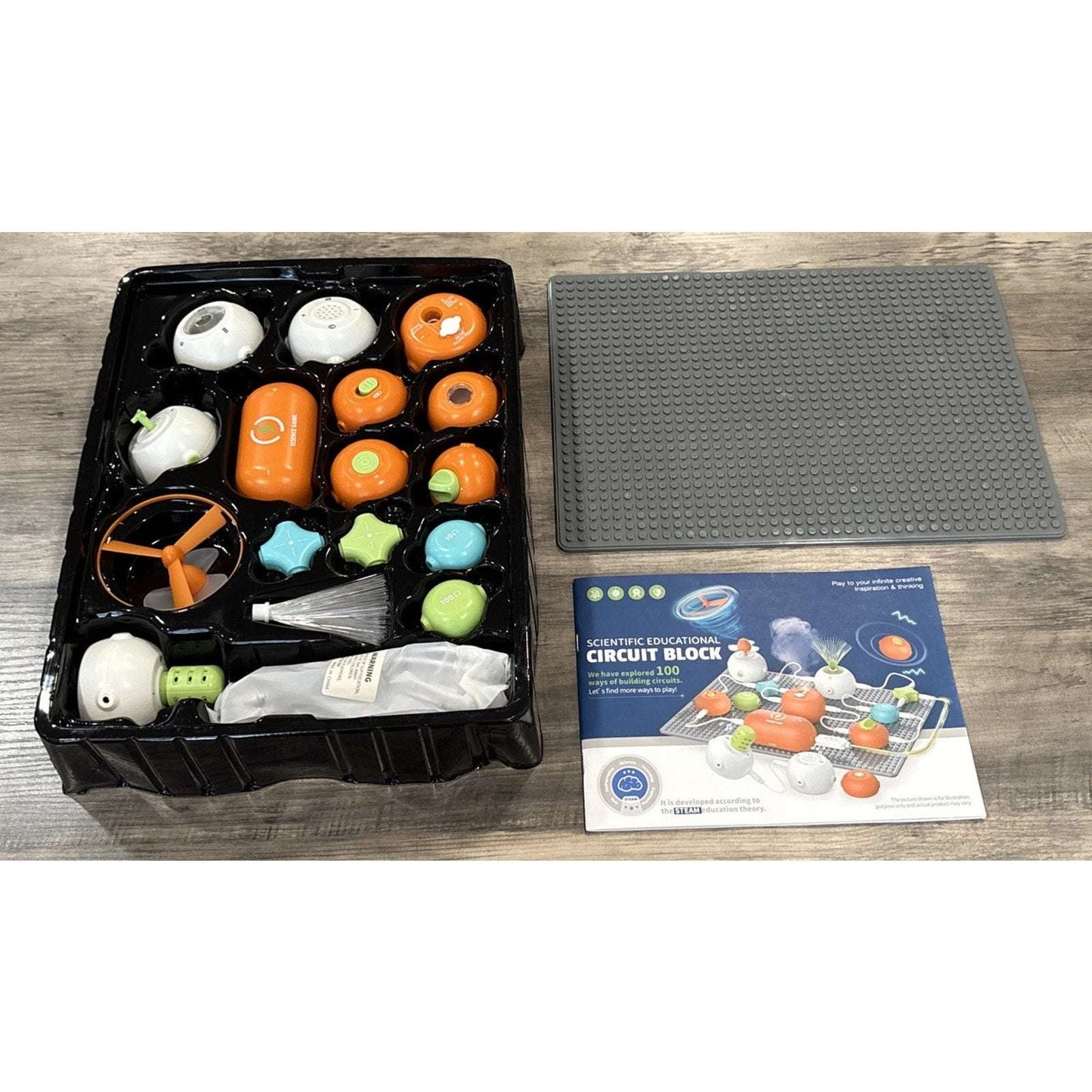 Science Kit STEAM Circuit Block Projects Learn Circuits, Create a Light Show +++