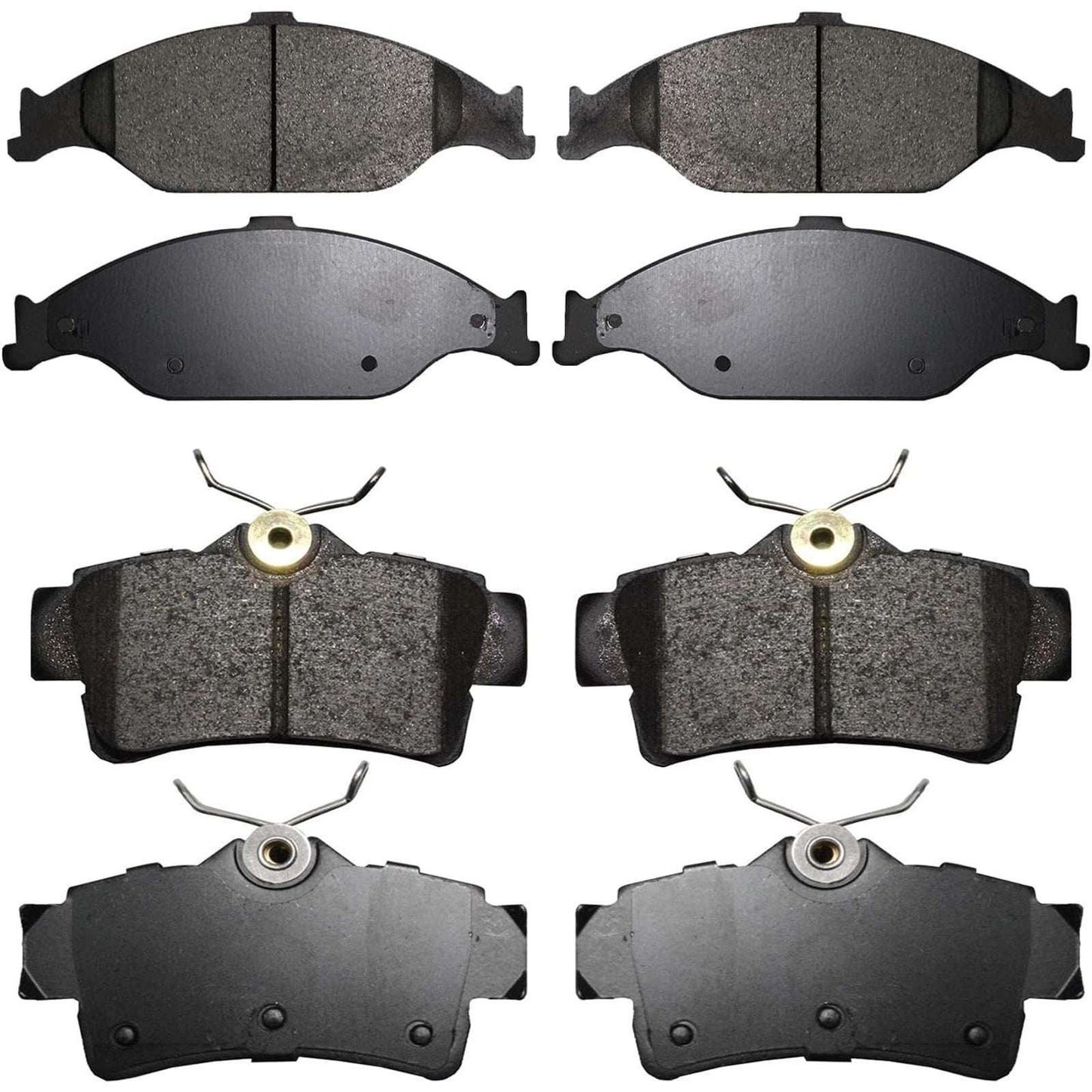 Front & Rear Ceramic Brake Pads for Ford Mustang 1999 - 2004 D804 S627