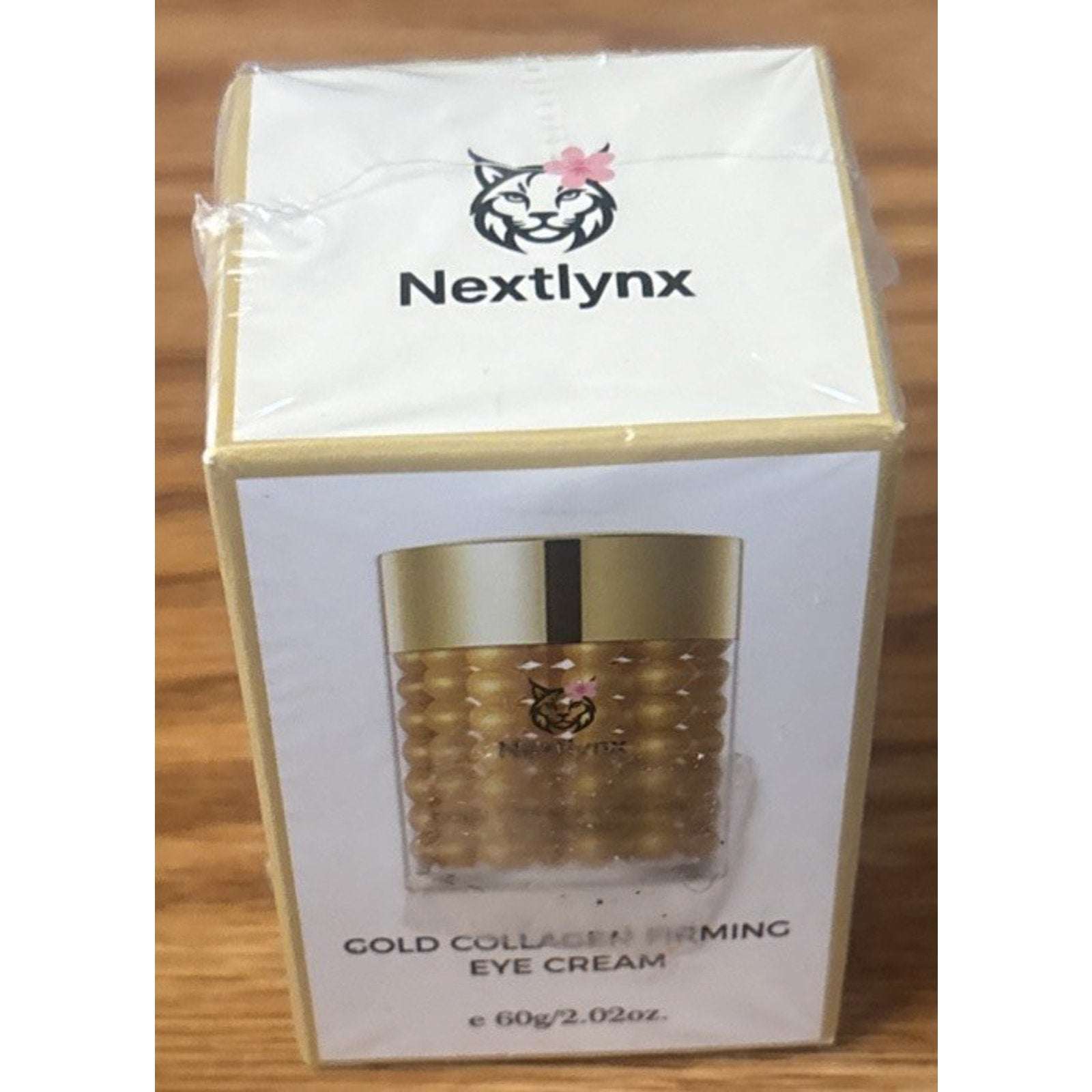 Anti-Aging Gold Collagen Firming Eye Cream For Dark Circles, Wrinkles, Puffiness