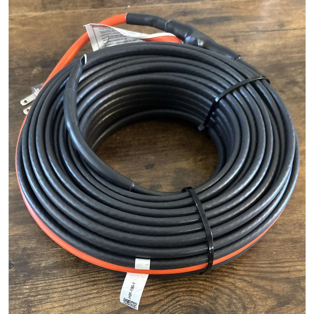 Self Regulating Pipe Heating Cable 100' 120V 3W/Ft Overheat & Freeze Protection