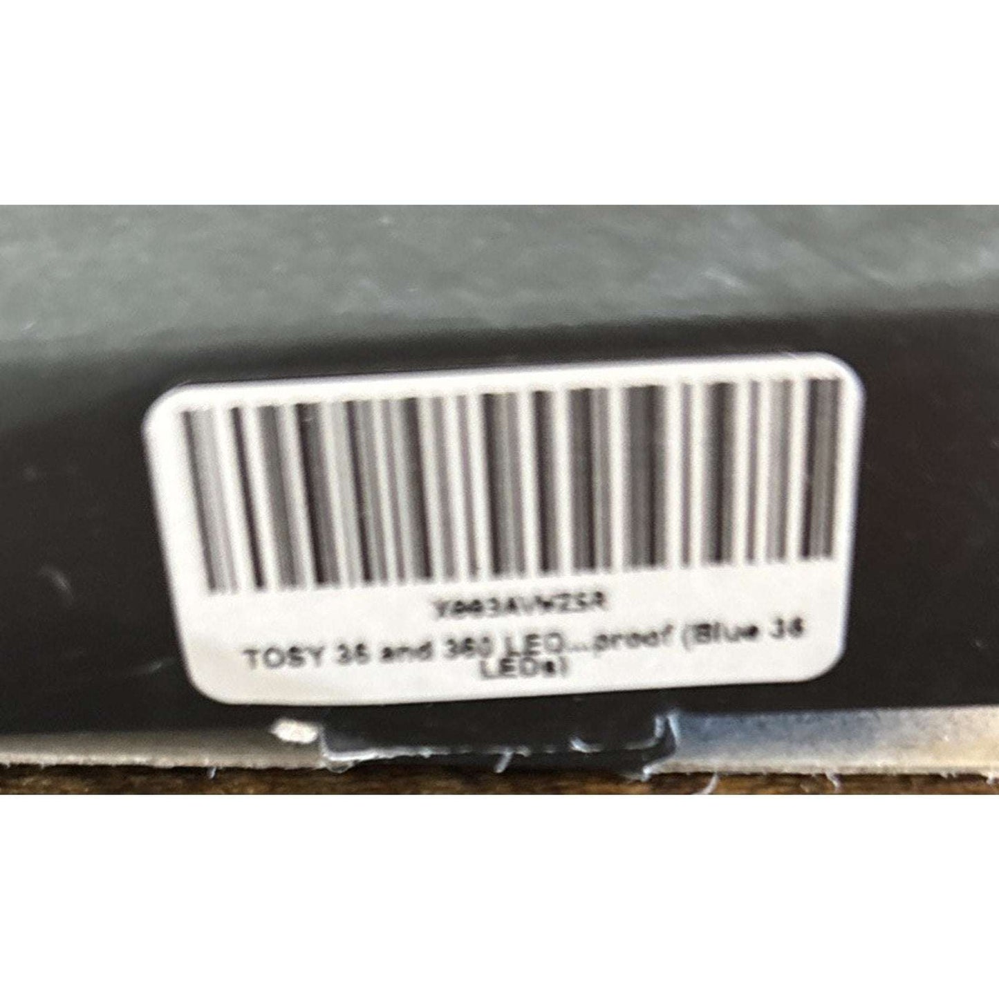 TOSY Rechargeable Light Up Frisbee Super Bright Flying Disc Smart Modes BLUE LED