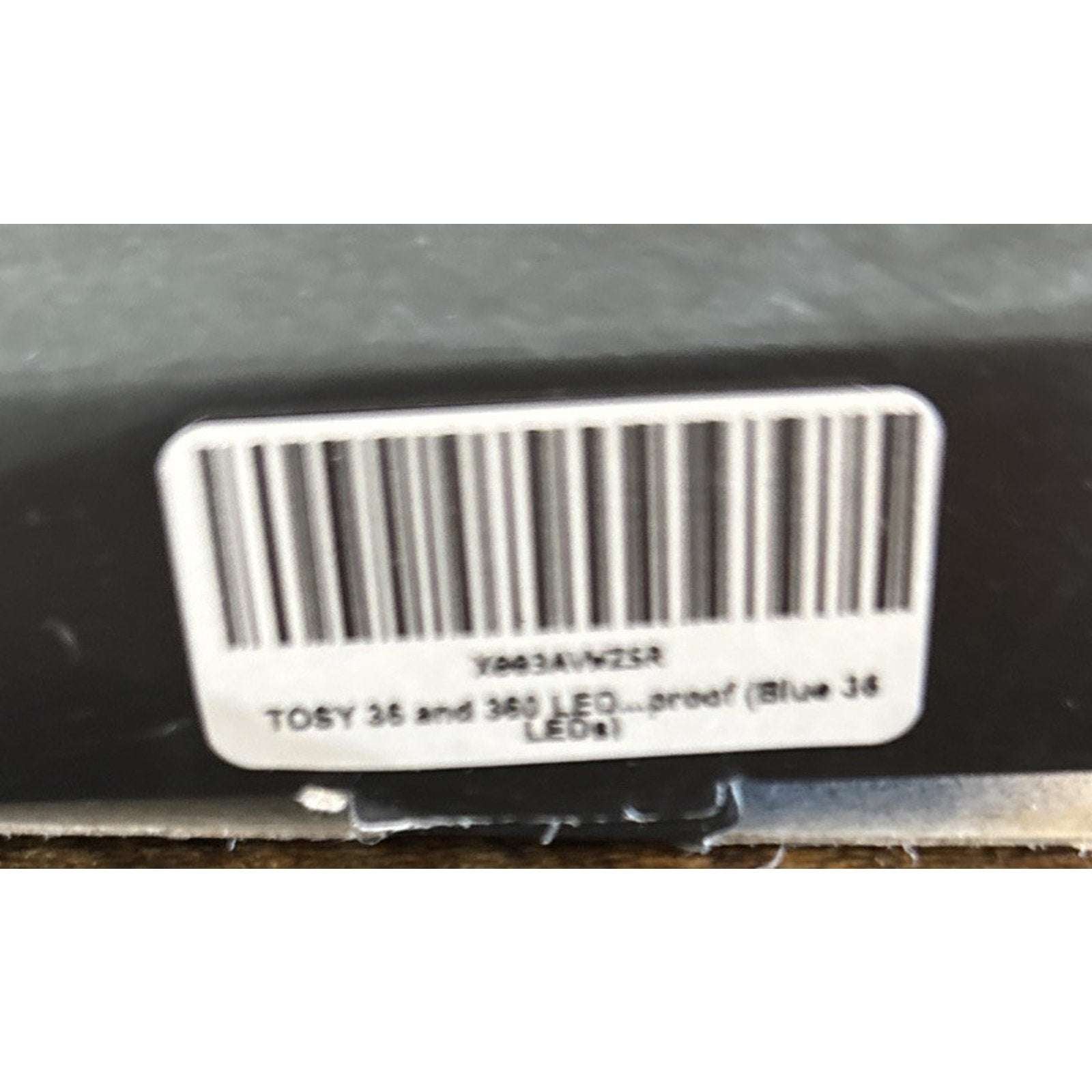 TOSY Rechargeable Light Up Frisbee Super Bright Flying Disc Smart Modes BLUE LED