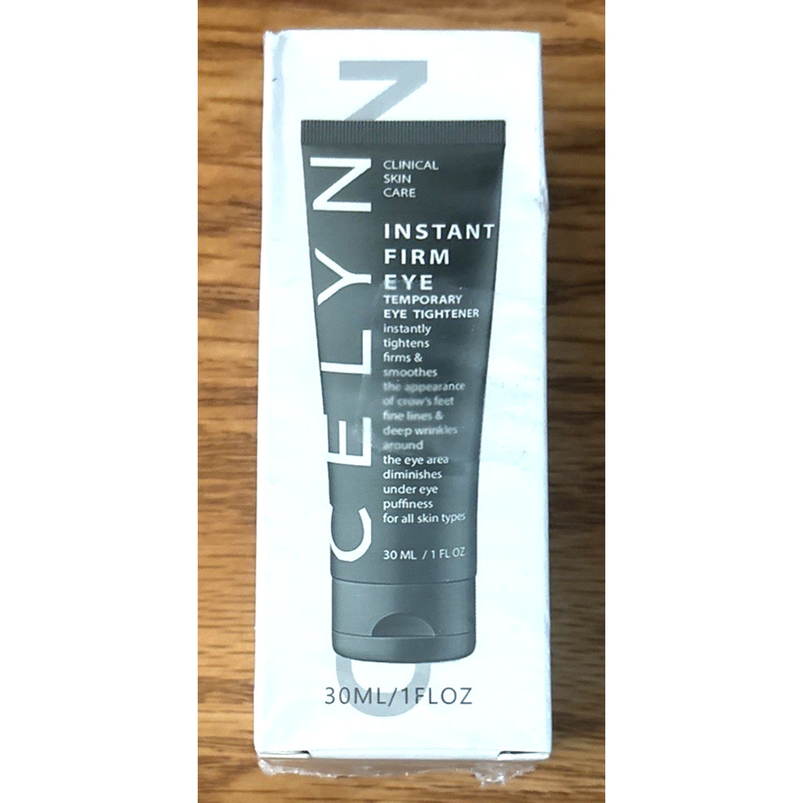 Celyn Instant Firm Eye Temporary Skin Tightener Cream 1oz New Sealed EXP 07/2028