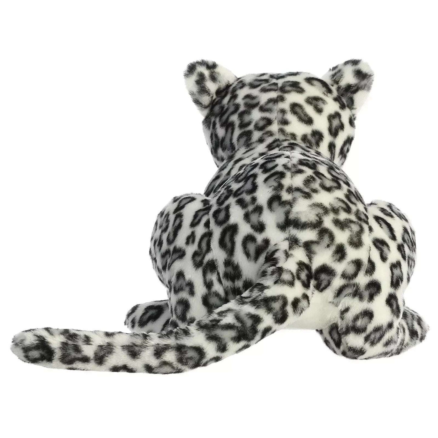 Aurora Super Flopsie Jumbo Snow Leopard 28" & Her Cub 12" Stuffed Animal Plush