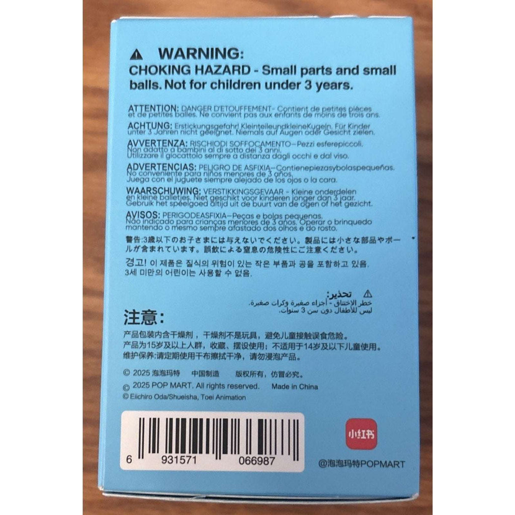 POP MART Labubu The Monsters x One Piece SEALED Figure - RORONOA ZORO - Open Box