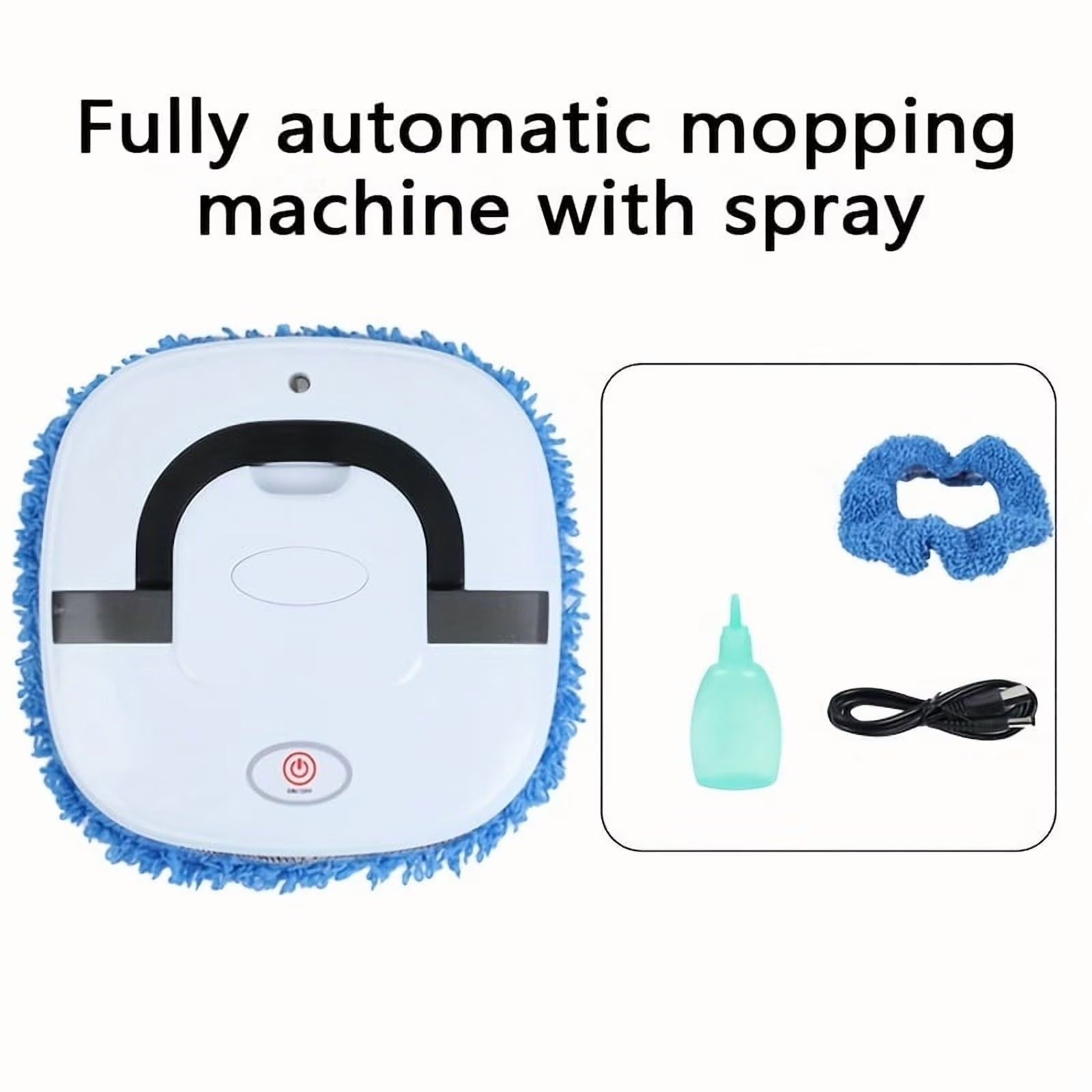 Rechargeable Intelligent Automatic Robot Floor Cleaner Brush Mopping Machine