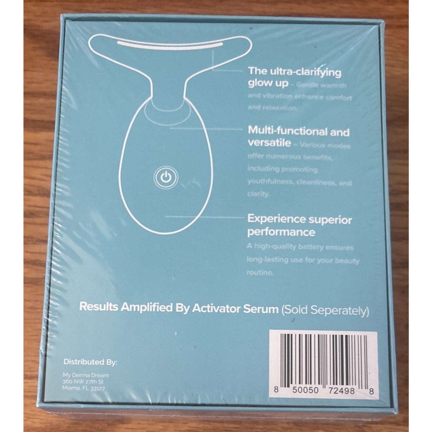 Myoglow by MDD - for Neck, Face and Body LED Skin Tightening & Lifting Device