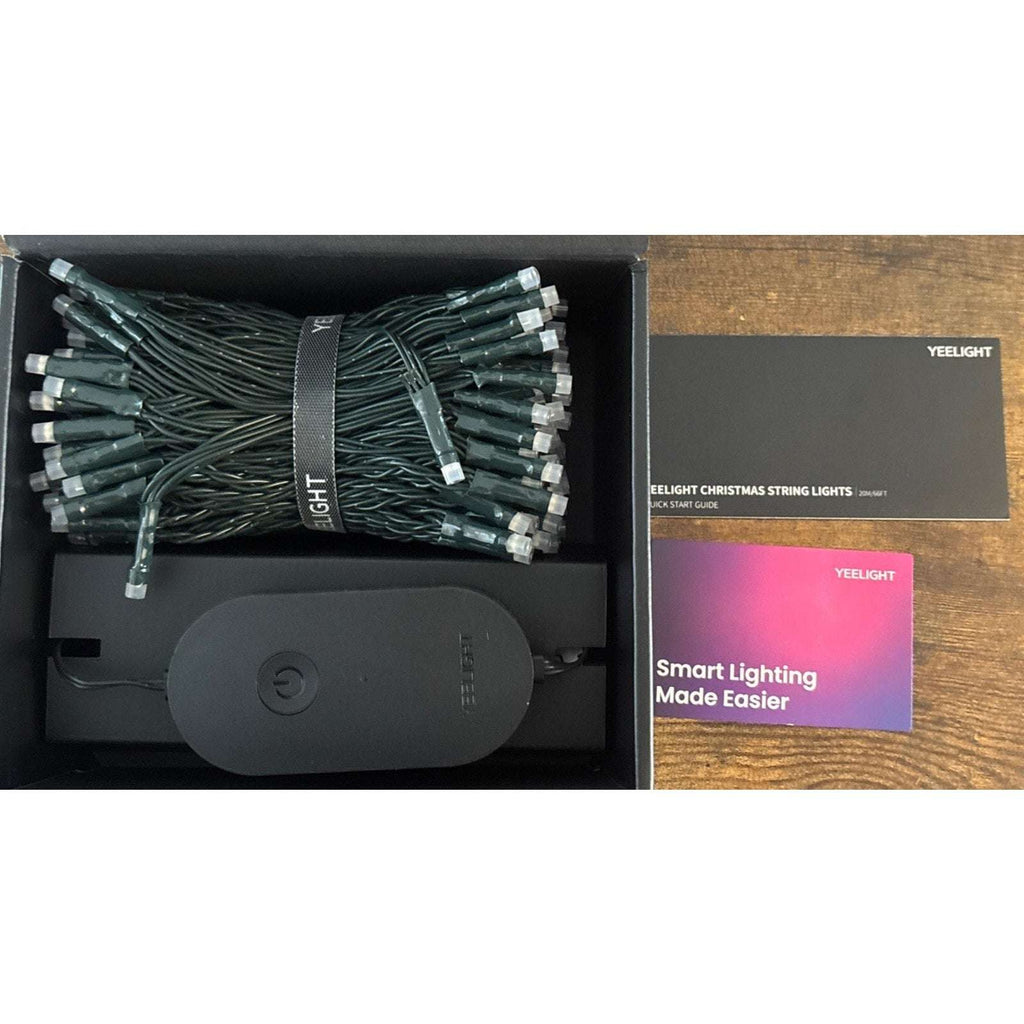 App-Controlled Bluetooth Smart RGB Christmas Lights 200 LED 66Ft w/ Music Flow