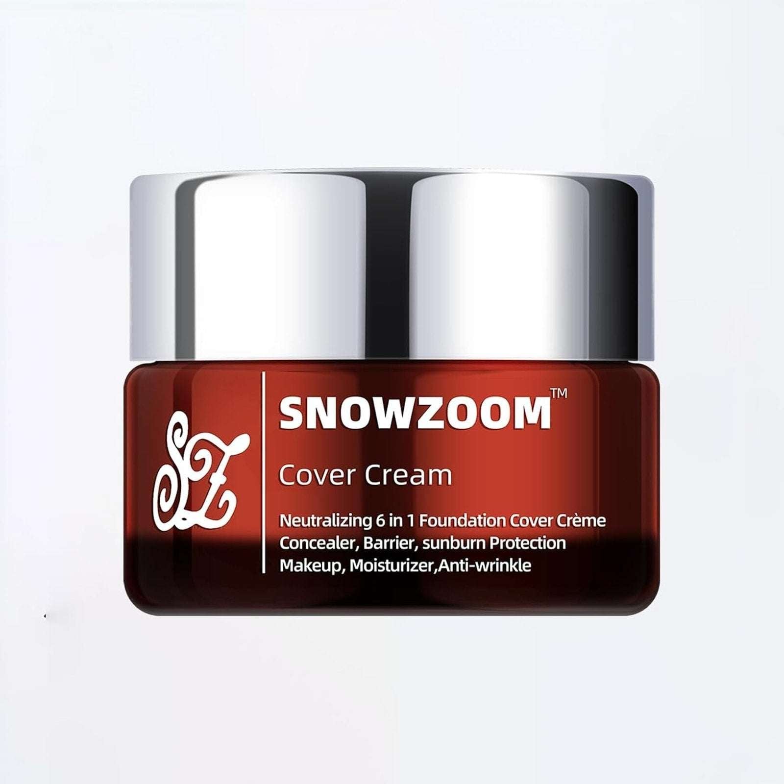 Snowzoom 6-in-1 Neutralizing Makeup Foundation Concealer SPF 50+ Porcelain Beige