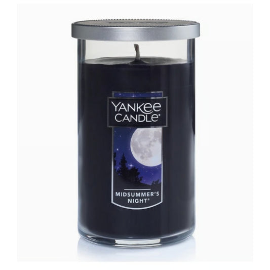 Yankee Candle Midsummer's Night 12oz Tumbler w/ Lid One Wick Fresh & Clean Scent