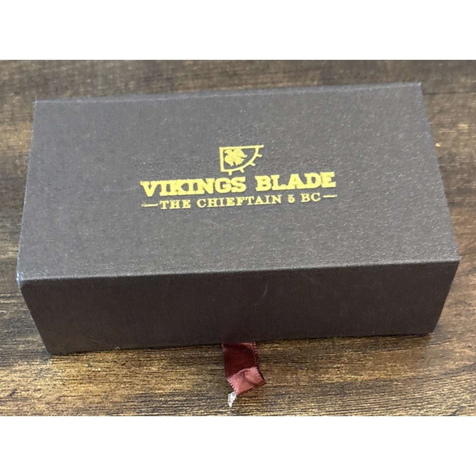 Vikings Blade The CHIEFTAIN 5 BC Safety Razor Ancient Dust Vintage Bronze Kit