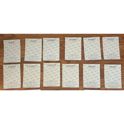 Lot Of 34 1981 Topps Baseball GIANT PHOTO CARDS Home Team NY Yankees / Mets