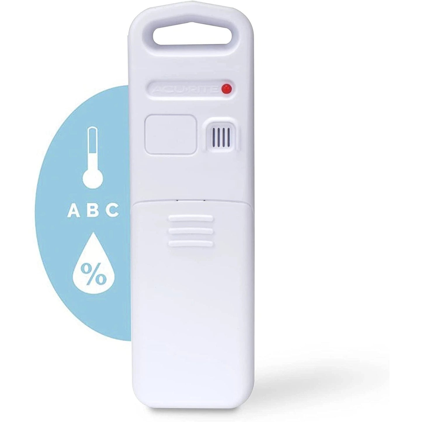 AcuRite Wireless Indoor Outdoor Temperature and Humidity Sensor (06002M) white