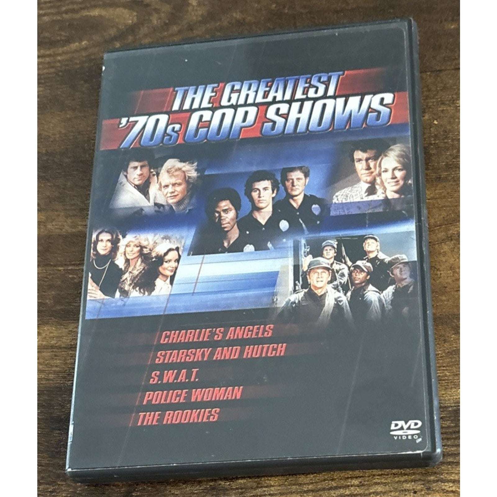 The Greatest 70s Cop Shows DVD SWAT Starsky & Hutch Charlie's Angels Rookies+