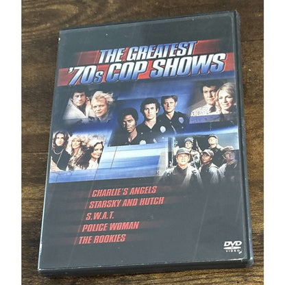 The Greatest 70s Cop Shows DVD SWAT Starsky & Hutch Charlie's Angels Rookies+