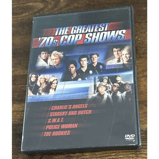 The Greatest 70s Cop Shows DVD SWAT Starsky & Hutch Charlie's Angels Rookies+