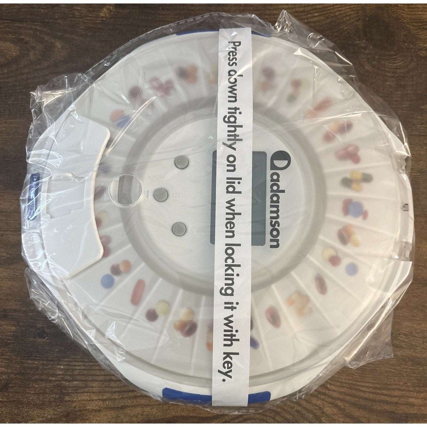 Adamson TimelyMed Smart Pill Dispenser Machine w/ Alarm, WiFi App, Lock (NEW)