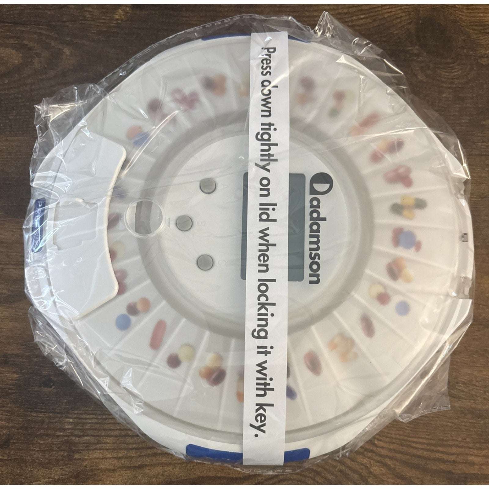 Adamson TimelyMed Smart Pill Dispenser Machine w/ Alarm, WiFi App, Lock (NEW)