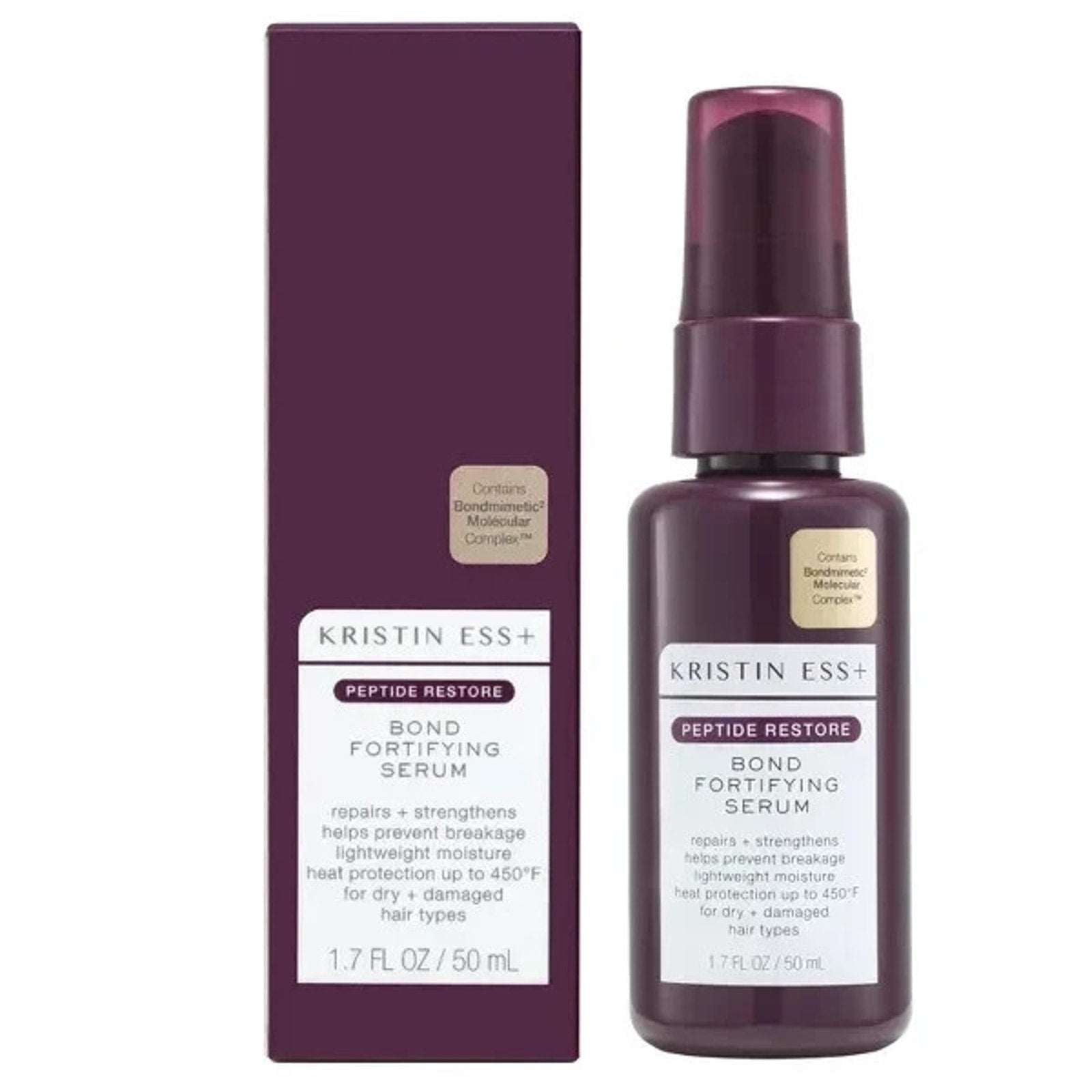 Kristin Ess+ Peptide Restore Bond Repair & Strengthening Hair Serum Heat Protect