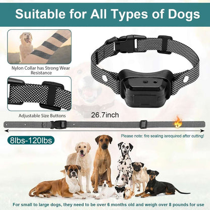 Citronella Spray Training Dog Collar Rechargeable Waterproof + 1 Spray Refill