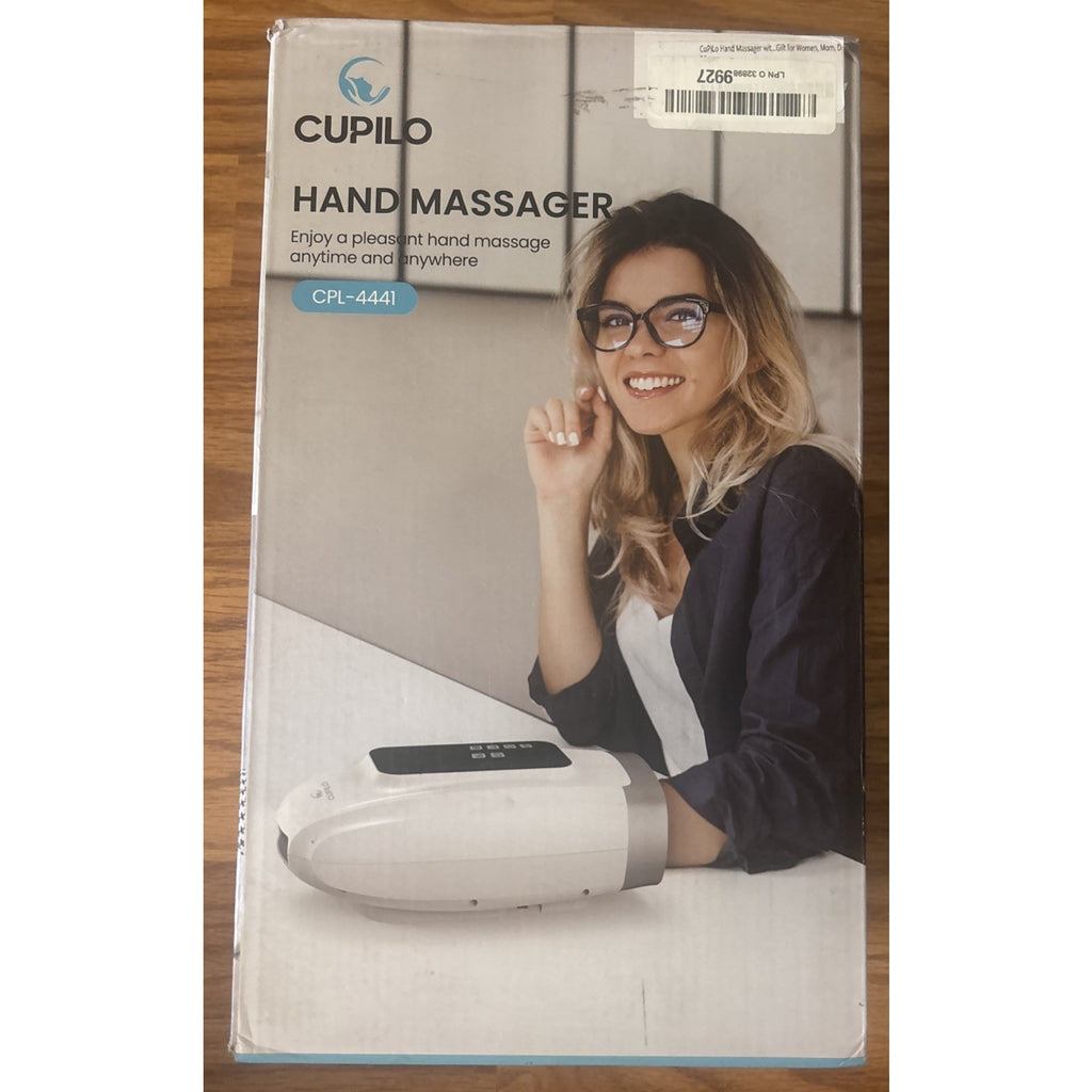 Hand Massager w/ Heat & Compression 6 Level Compression 6 Mode w/ Pressure Point