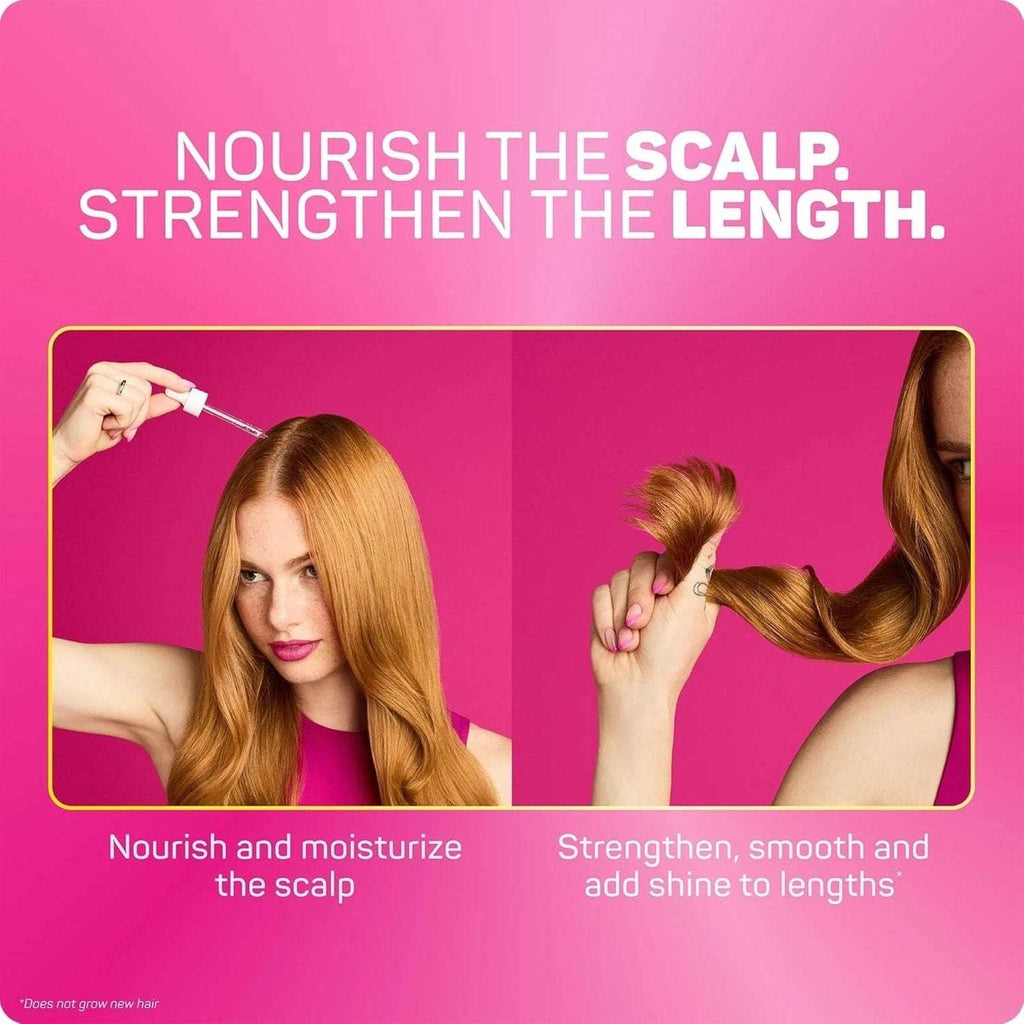 Grow Long Scalp & Hair Serum By Marc Anthony 2 FL OZ Rosemary Caffeine Biotin Gi