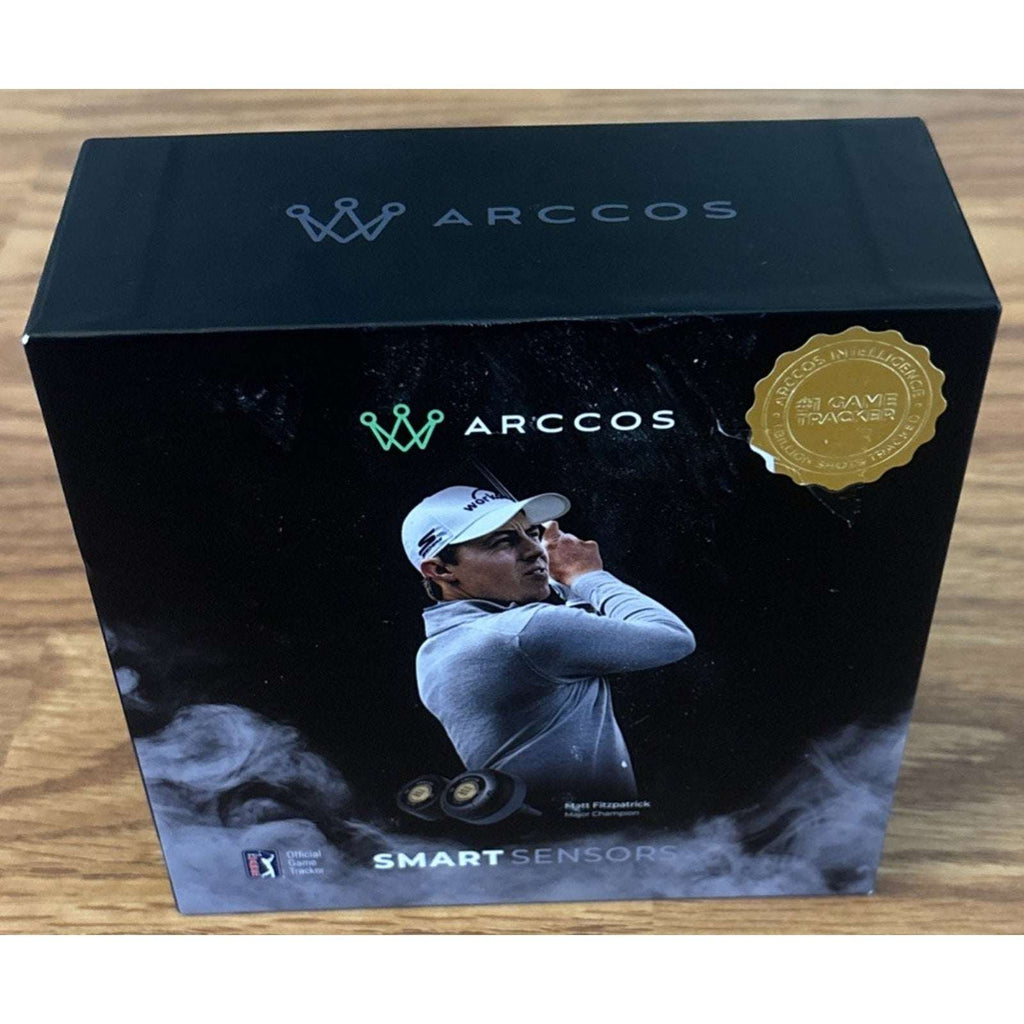 ARCCOS GOLF Gen 4 SMART SENSORS Smoke 80015 AI GPS Rangefinder Game Tracking Set