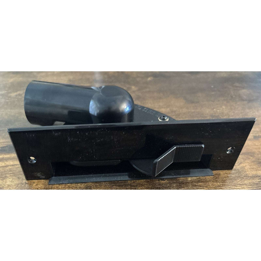 Cen-Tec Systems Central Vacuum Automatic Dustpan Sweep Inlet, Black